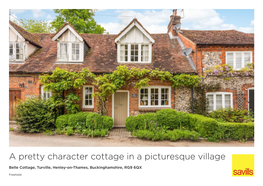 A Pretty Character Cottage in a Picturesque Village