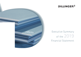 Finanzkurzbericht Dillinger (2019, Nur in Englisch)