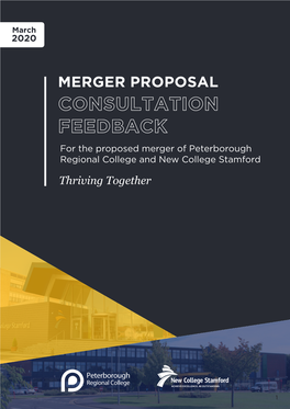 Merger Proposal