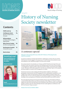 RCN History of Nursing Society Newsletter