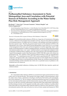 Separations-06-00017-V2.Pdf