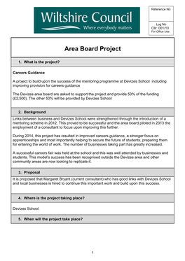 Area Board Project