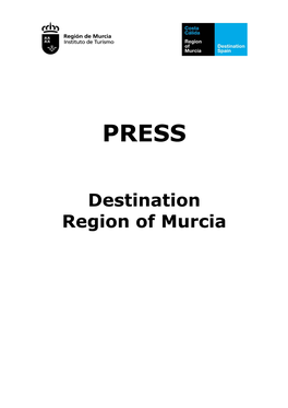 Destination Region of Murcia