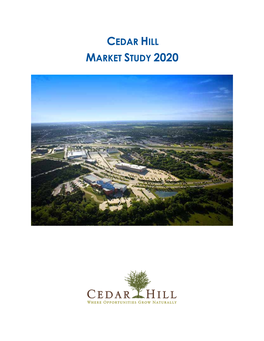 Cedar Hill Market Study 2020