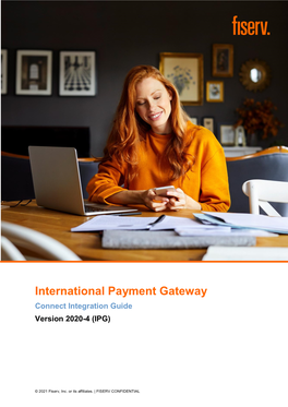 International Payment Gateway Connect Integration Guide Version 2020-4 (IPG)