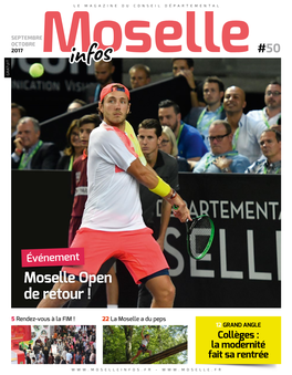 Moselle Open De Retour !