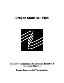 Oregon State Rail Plan