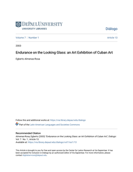 An Art Exhibition of Cuban Art