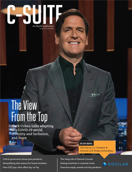 The View from the Top Mark Cuban Talks Adapting to a COVID-19 World, Diversity and Inclusion, and More