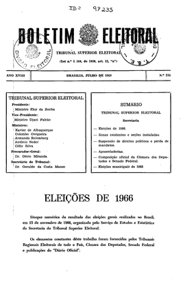 Eleições D E 1966