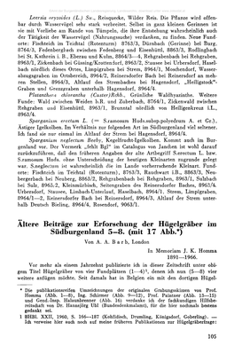 Ältere Beiträge Zur Erforschung Der Hügelgräber Im Südburgenland 5—8. (Mit 17 Abb.*) Von A