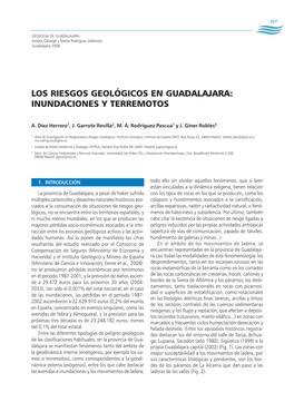 Los Riesgos Geológicos En Guadalajara: Inundaciones Y Terremotos