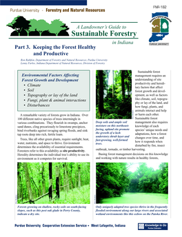 Sustainable Forestry