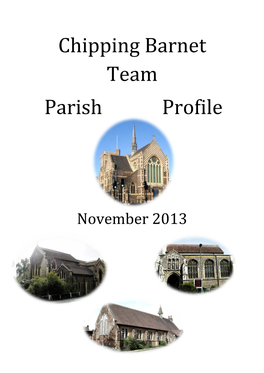 Chipping Barnet Team Parish Profile