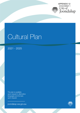 Cultural Plan