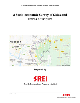 A Socio-Economic Survey of Cities and Towns of Tripura