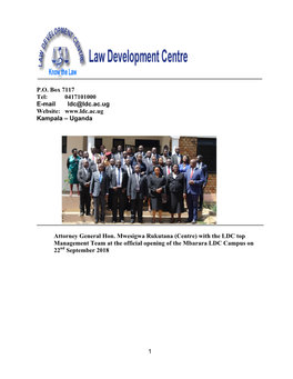 LDC Annual Report 2018