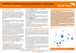 Central & Northern Mali Emergency Response