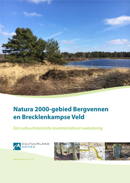 Natura 2000-Gebied Bergvennen En Brecklenkampse Veld