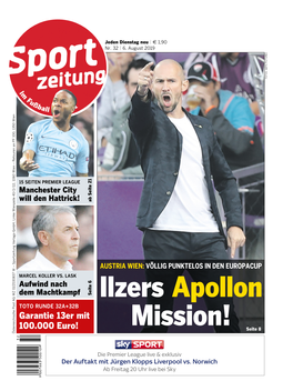 Ilzers Apollon Mission!