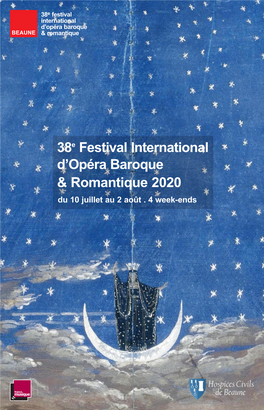 38E Festival International D'opéra Baroque