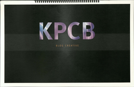 Kleiner Perkins Caufield & Byers Initial Creative Books
