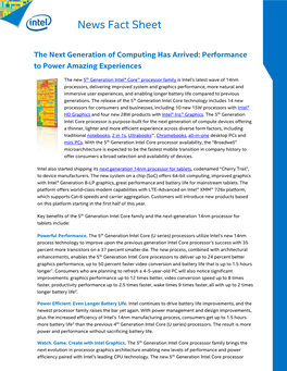 Fact Sheet: the Next Generation of Computing Has Arrived