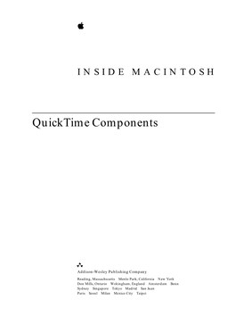Quicktime Components