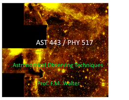 Ast 443 / Phy 517