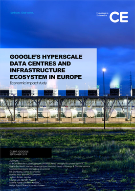 Google's Hyperscale Data Centres and Infrastructure Ecosystem in Europe