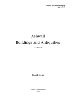 Ashwell Buildings and Antiquities