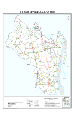Rhd Road Network, Rangpur Zone