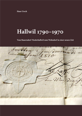 Hallwil 1790–1970