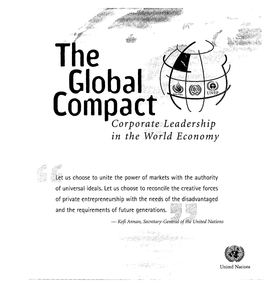 Corporate Leadership in the World Economy