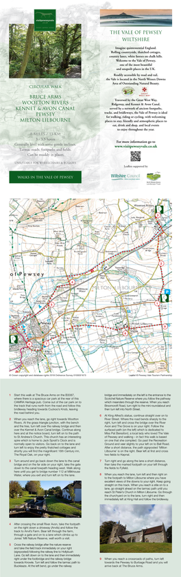 The Vale of Pewsey Wiltshire Bruce Arms Wootton Rivers