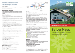 Selber Haus Nach Imster- Arlberg A13 Berg Oder Zum Ortsteil Osterstein
