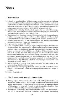 1 Introduction 2 the Economics of Imperfect Competition