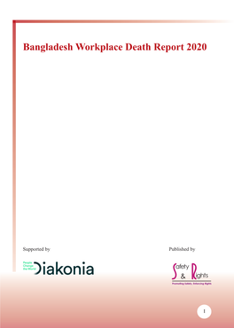 Bangladesh Workplace Death Report 2020