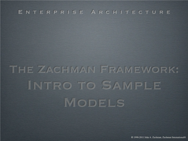 Enterprise Architecture