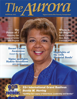 23Rd International Grand Basileus Bonita M. Herring