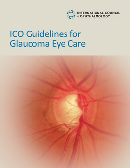 ICO Guidelines for Glaucoma Eye Care