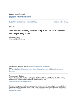 How Geoffrey of Monmouth Influenced the Story of King Arthur