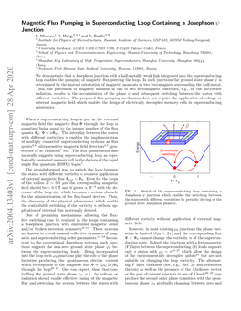 Magnetic Flux Pumping in Superconducting Loop Containing a Josephson Ψ Junction S