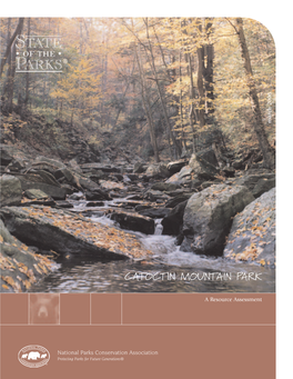 CATOCTIN MOUNTAIN PARK a Resource Assessment