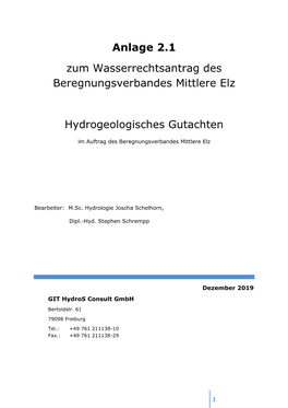 Documentation Standard of Bore Data for Water Corporation