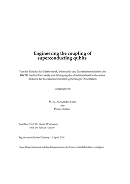 Engineering the Coupling of Superconducting Qubits