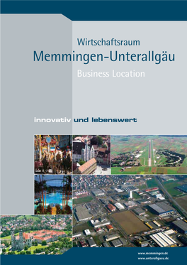 Wirtschaftsraum Memmingen-Unterallgäu Business Location
