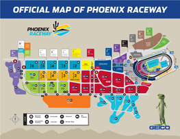 Official Map of Phoenix Raceway
