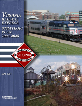 Virginia Railway Express Strategic Plan 2004-2025