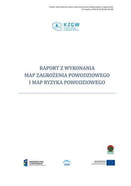 Raport Z Wykonania Map Zagrożenia Powodziowego I Map Ryzyka